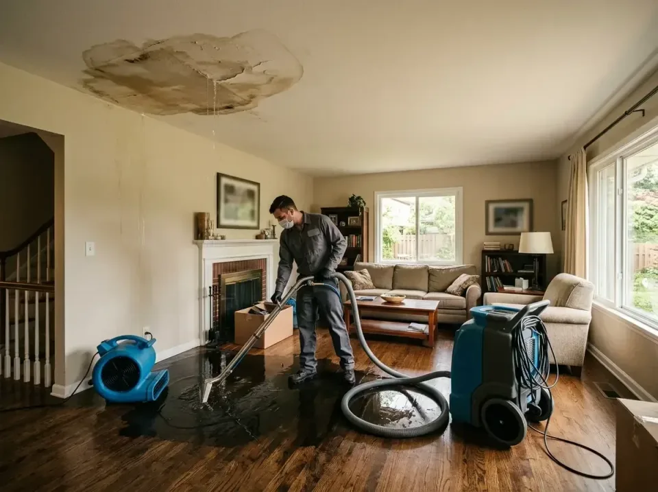 attic-pipe-burst-ceiling-drip-008 — frequently asked questions, Water Damage Restoration & Carpet Care in Berkeley, CA